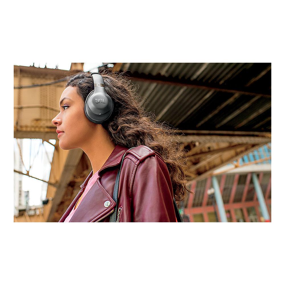 JBL Everest Elite 750NC Bluetooth Noise Cancelling Kopfhörer grau