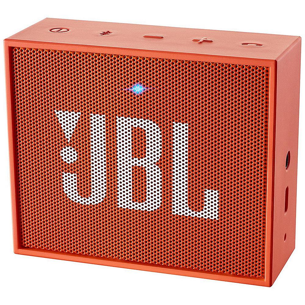 JBL GO Orange Ultraportabler Bluetooth Lautsprecher