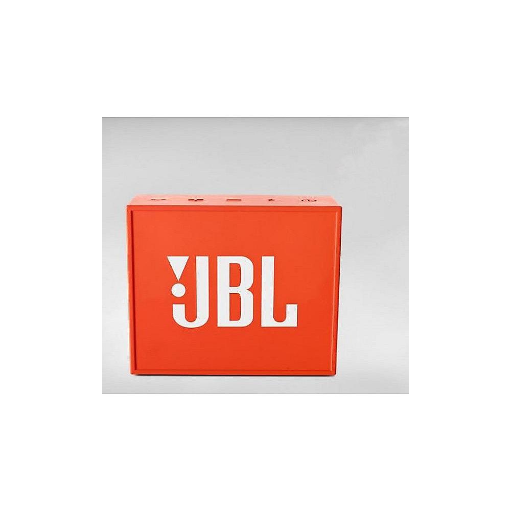 JBL GO Orange Ultraportabler Bluetooth Lautsprecher