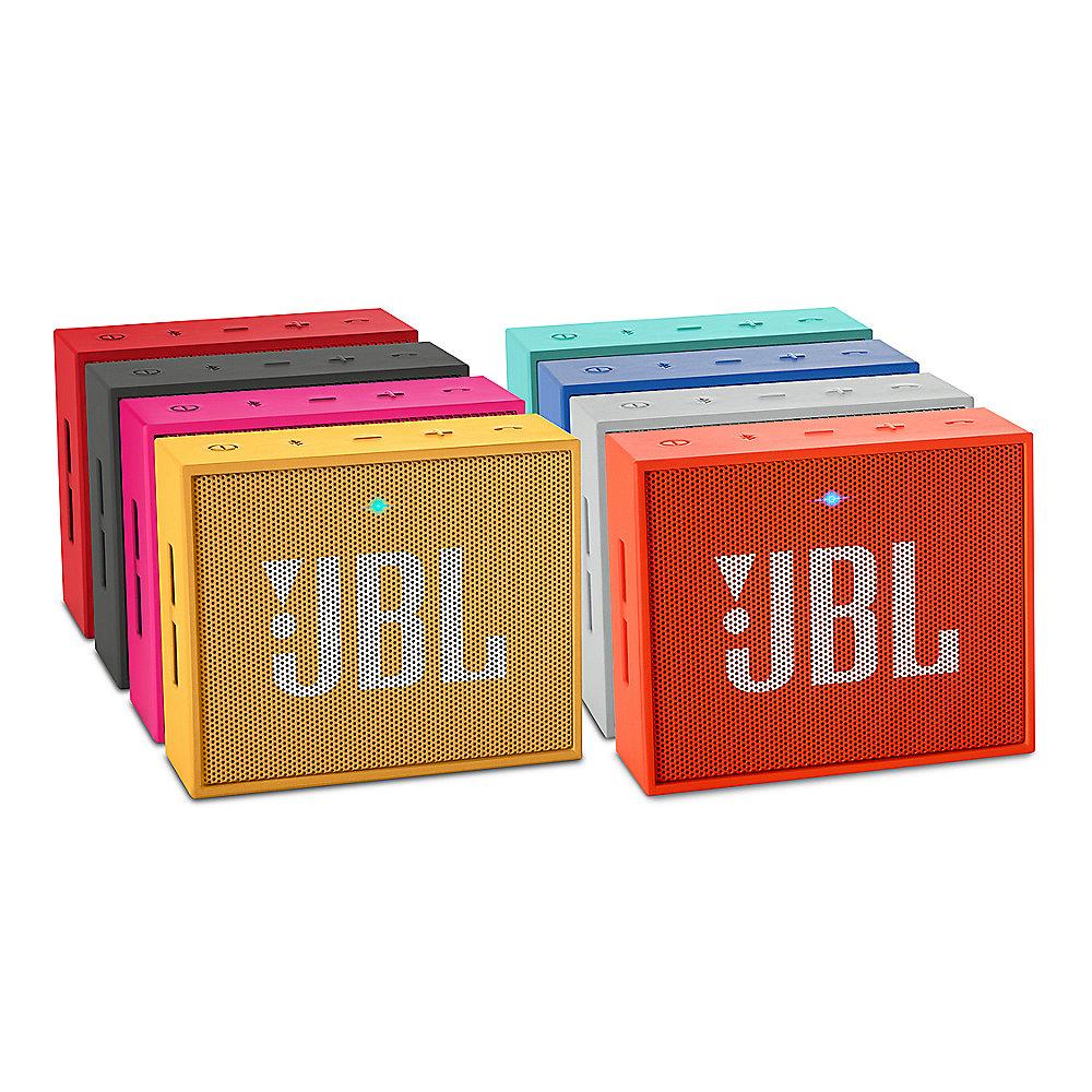 JBL GO Orange Ultraportabler Bluetooth Lautsprecher