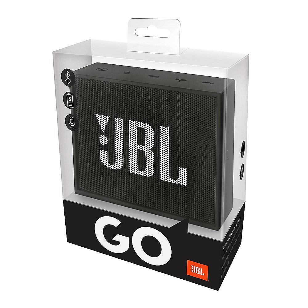 JBL GO Schwarz Ultraportabler Bluetooth Lautsprecher