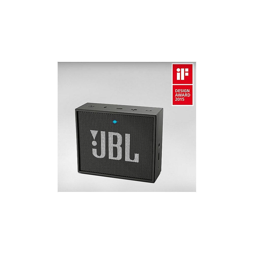 JBL GO Schwarz Ultraportabler Bluetooth Lautsprecher