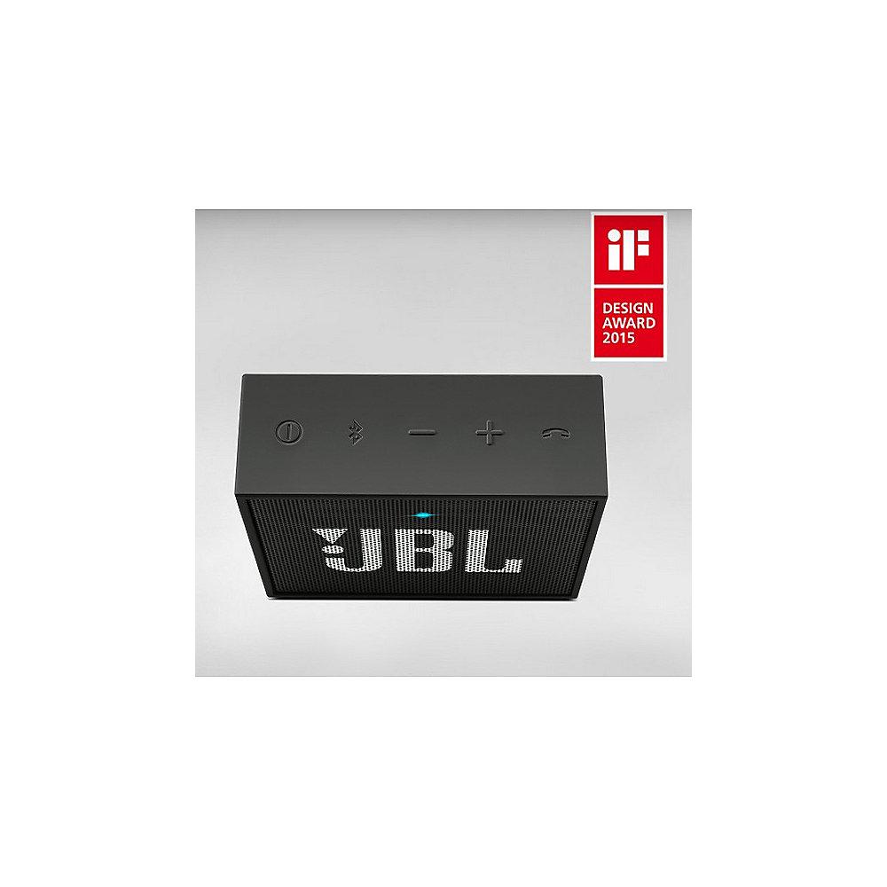 JBL GO Schwarz Ultraportabler Bluetooth Lautsprecher