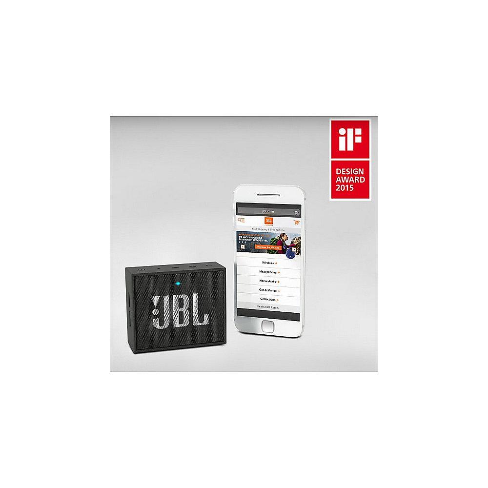 JBL GO Schwarz Ultraportabler Bluetooth Lautsprecher, JBL, GO, Schwarz, Ultraportabler, Bluetooth, Lautsprecher