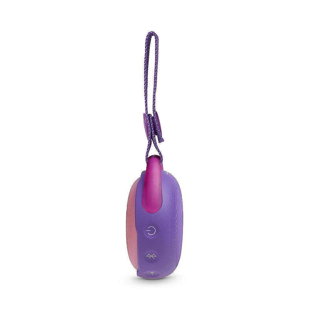 JBL JR Pop purple Tragbarer Bluetooth-Lautsprecher f. Kinder wasserdicht IPX7