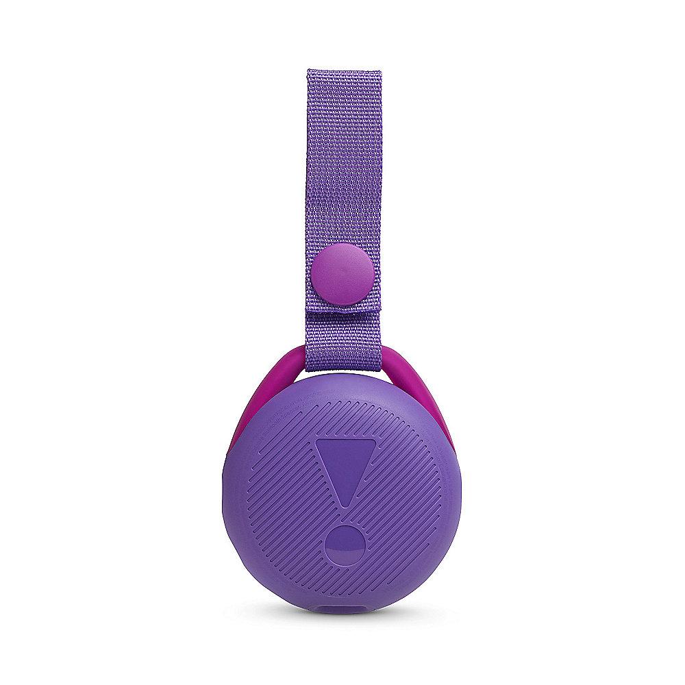JBL JR Pop purple Tragbarer Bluetooth-Lautsprecher f. Kinder wasserdicht IPX7