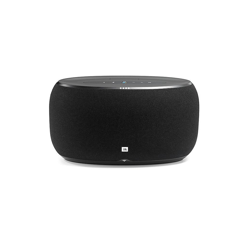 JBL Link 500 schwarz Google Sprachsteuerung, Lautsprecher mit WLAN und Bluetooth