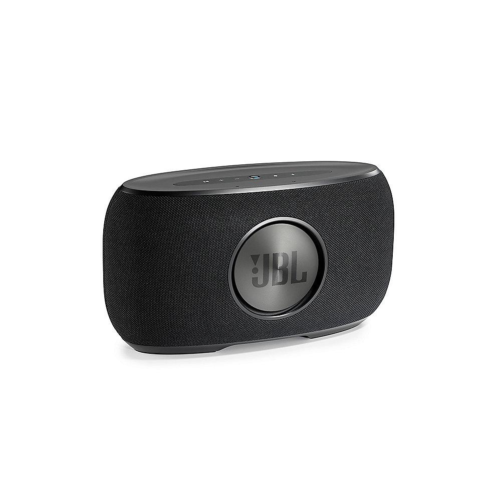 JBL Link 500 schwarz Google Sprachsteuerung, Lautsprecher mit WLAN und Bluetooth