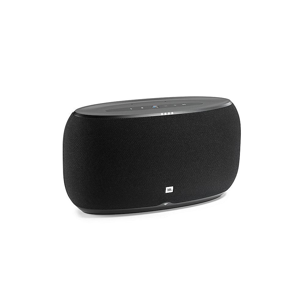 JBL Link 500 schwarz Google Sprachsteuerung, Lautsprecher mit WLAN und Bluetooth