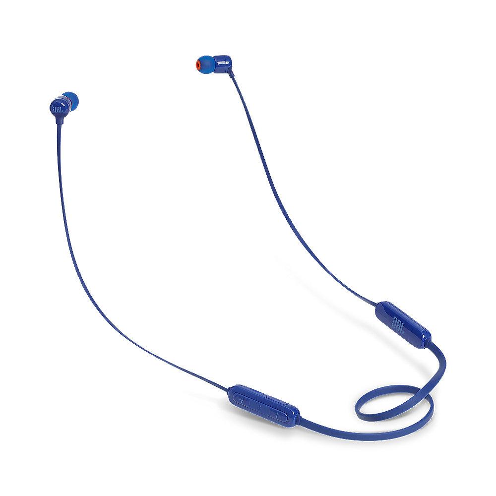 JBL T110BT Blau - Bluetooth In Ear-Kopfhörer mit Mikrofon