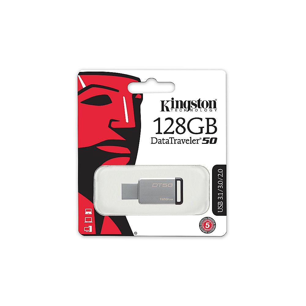 Kingston 128GB DataTraveler 50 USB 3.1 Stick, Kingston, 128GB, DataTraveler, 50, USB, 3.1, Stick