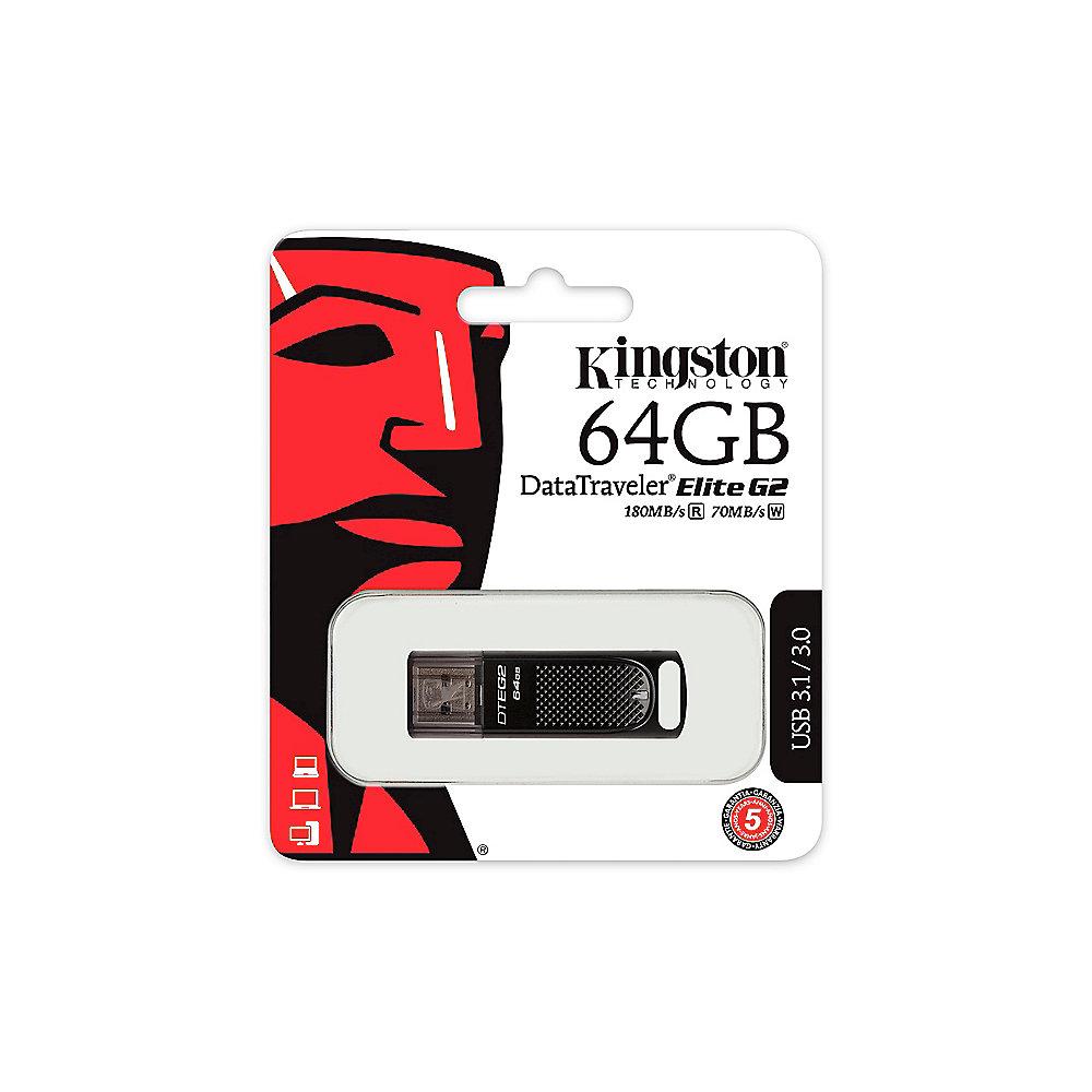 Kingston 64GB DataTraveler Elite G2 USB3.1 Stick