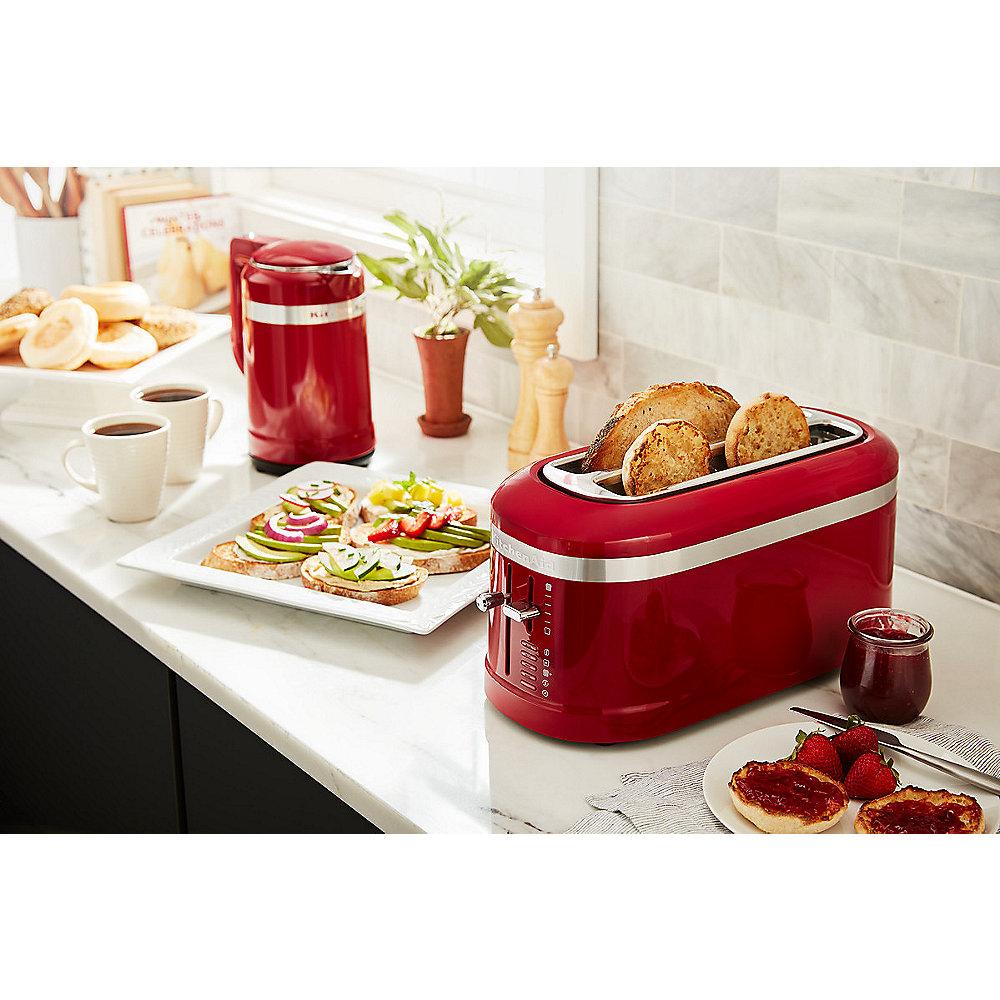 KitchenAid 5KEK1565EER Design Collection Wasserkocher 1,5l 2400W empire rot