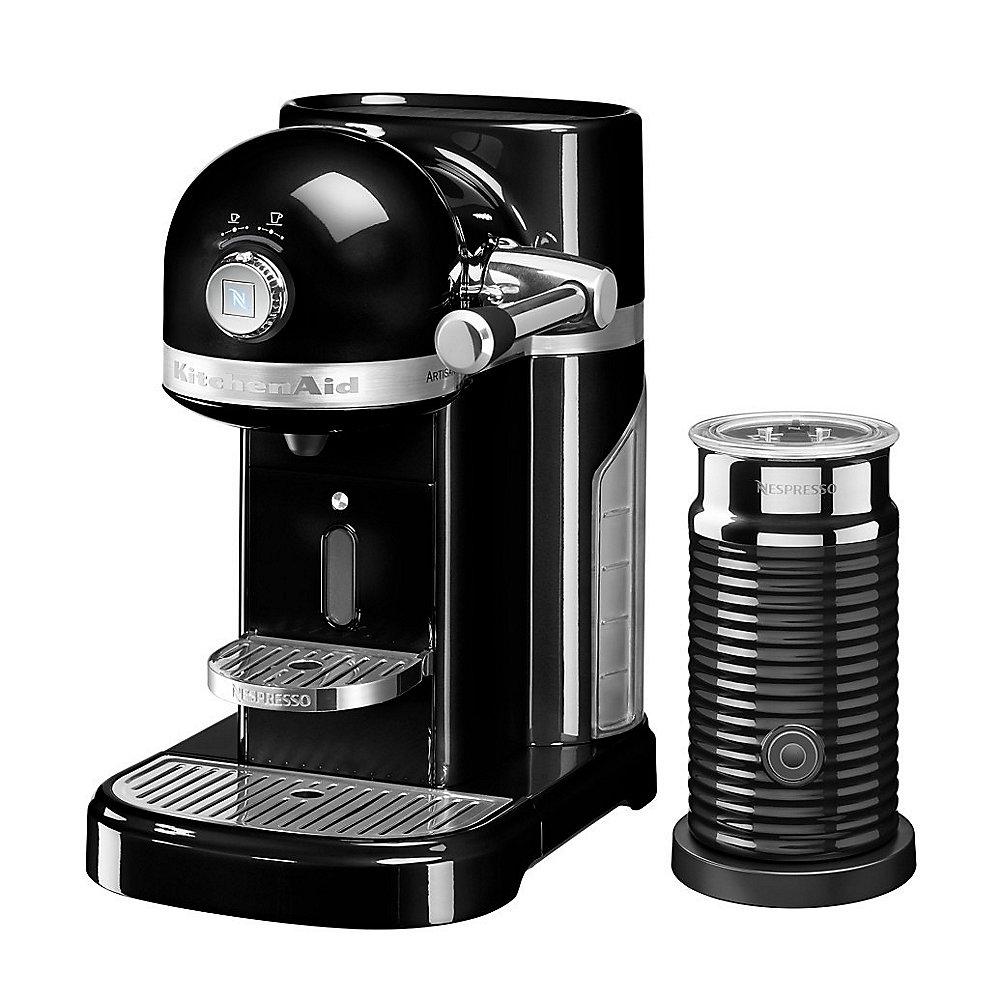 KitchenAid ARTISAN 5KES0504EOB/4 Kapselmaschine Nespresso onyx schwarz, KitchenAid, ARTISAN, 5KES0504EOB/4, Kapselmaschine, Nespresso, onyx, schwarz