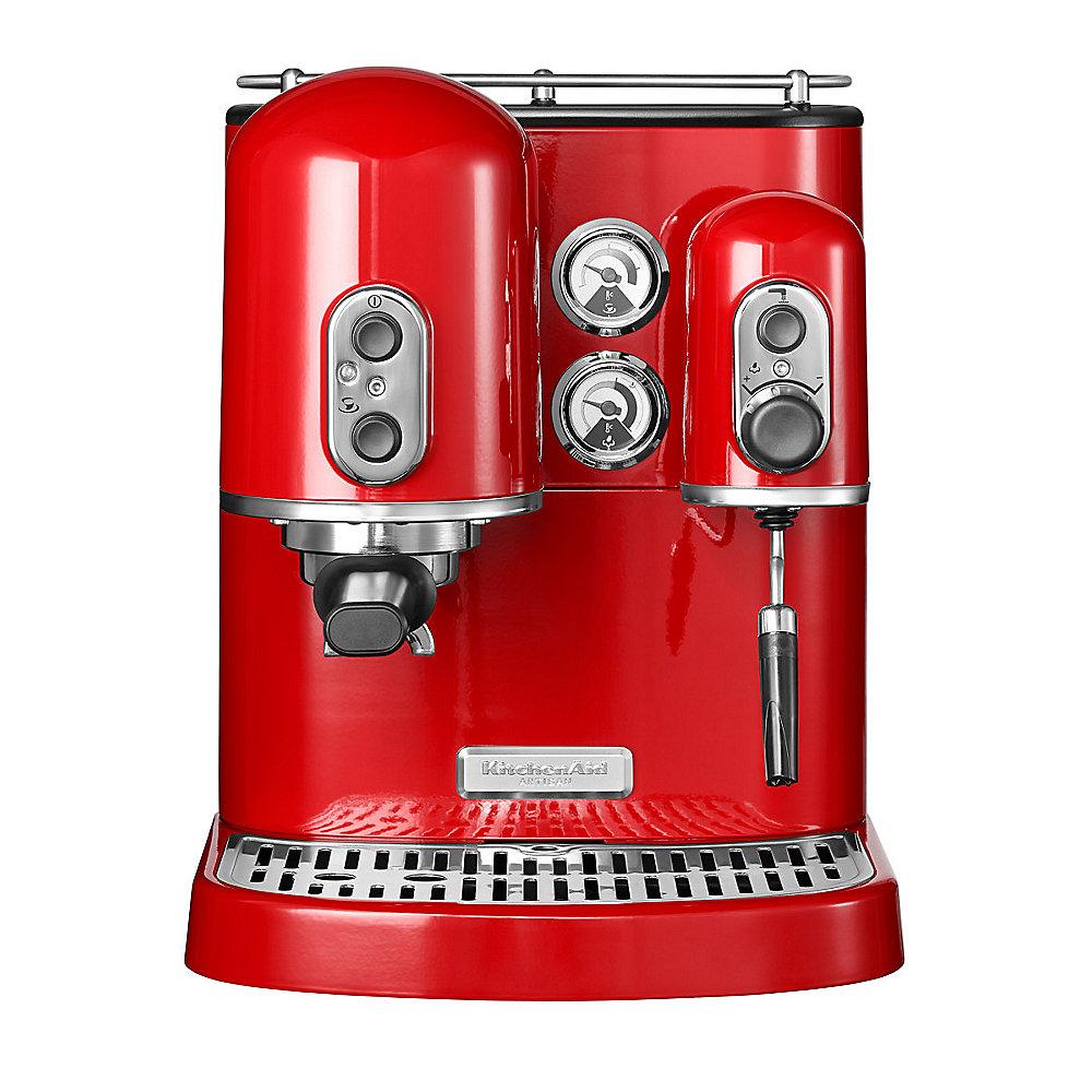 KitchenAid ARTISAN 5KES2102EER Espressomaschine Siebträger empire rot