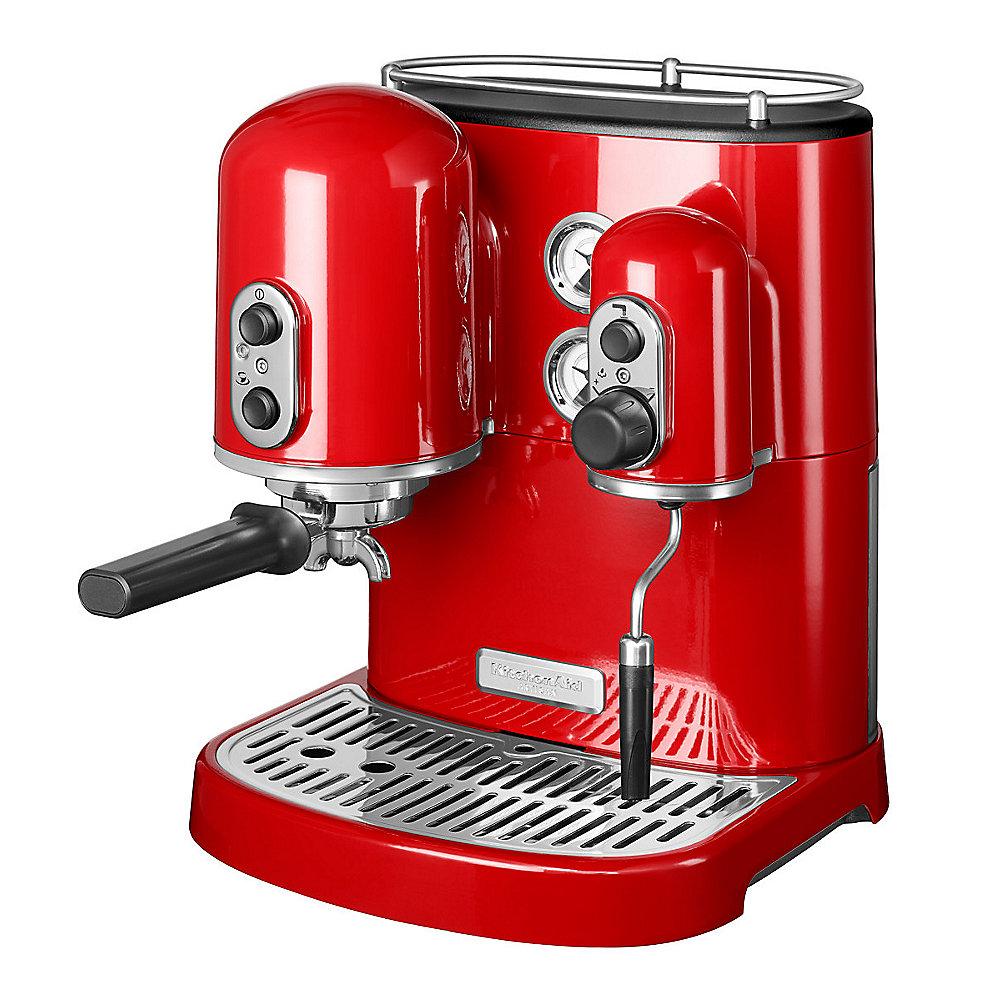 KitchenAid ARTISAN 5KES2102EER Espressomaschine Siebträger empire rot