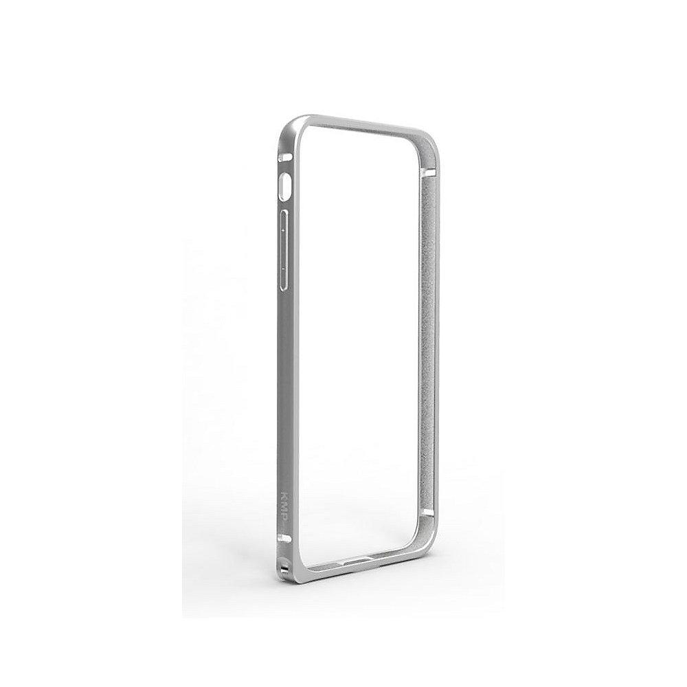 KMP Protective Set Bumper und Rückseitenschutz für iPhone X, silber