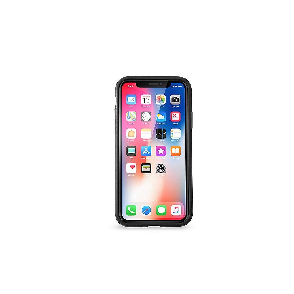 KMP Sporty Case für iPhone X, schwarz