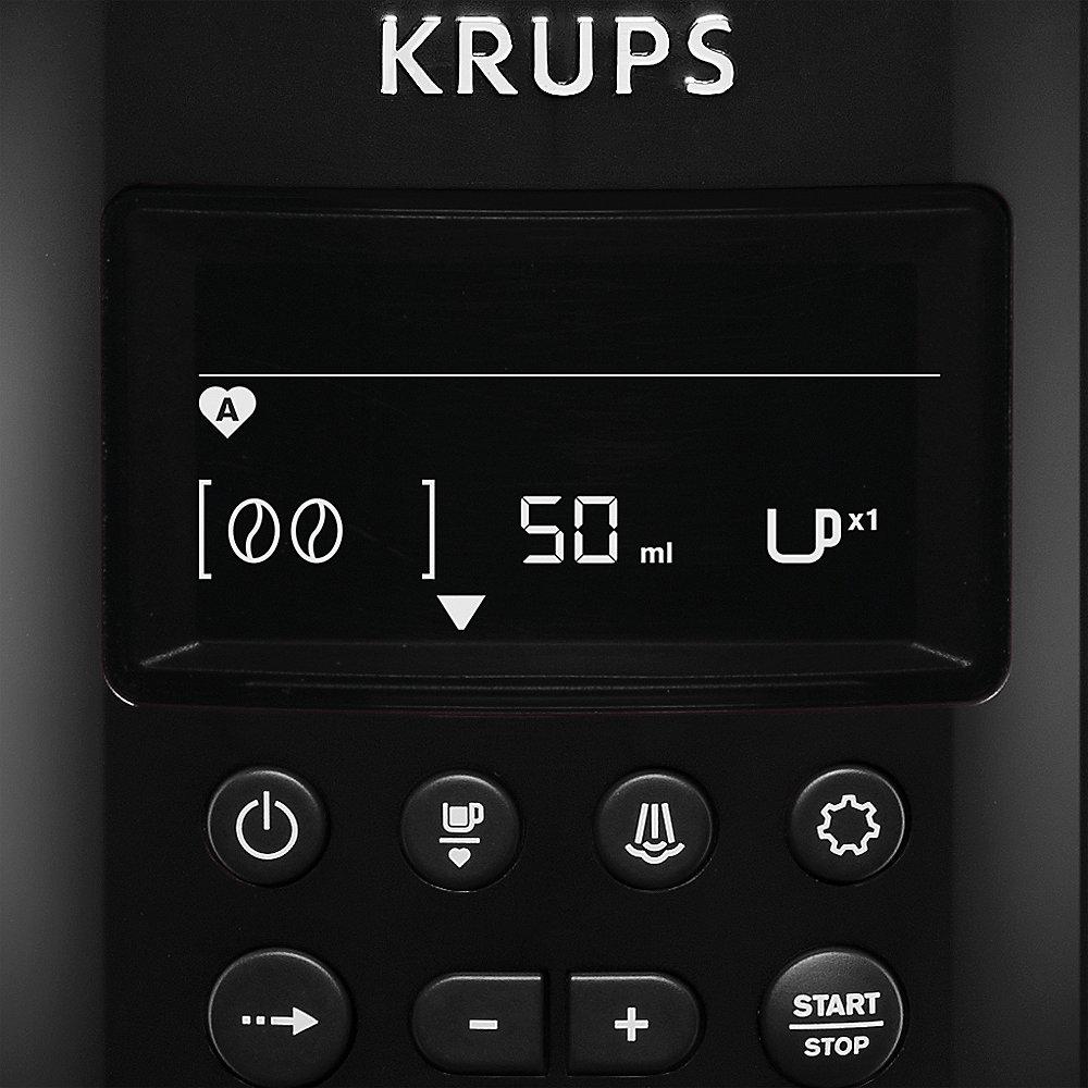 Krups EA 8150 Espresso-Kaffee-Vollautomat Schwarz