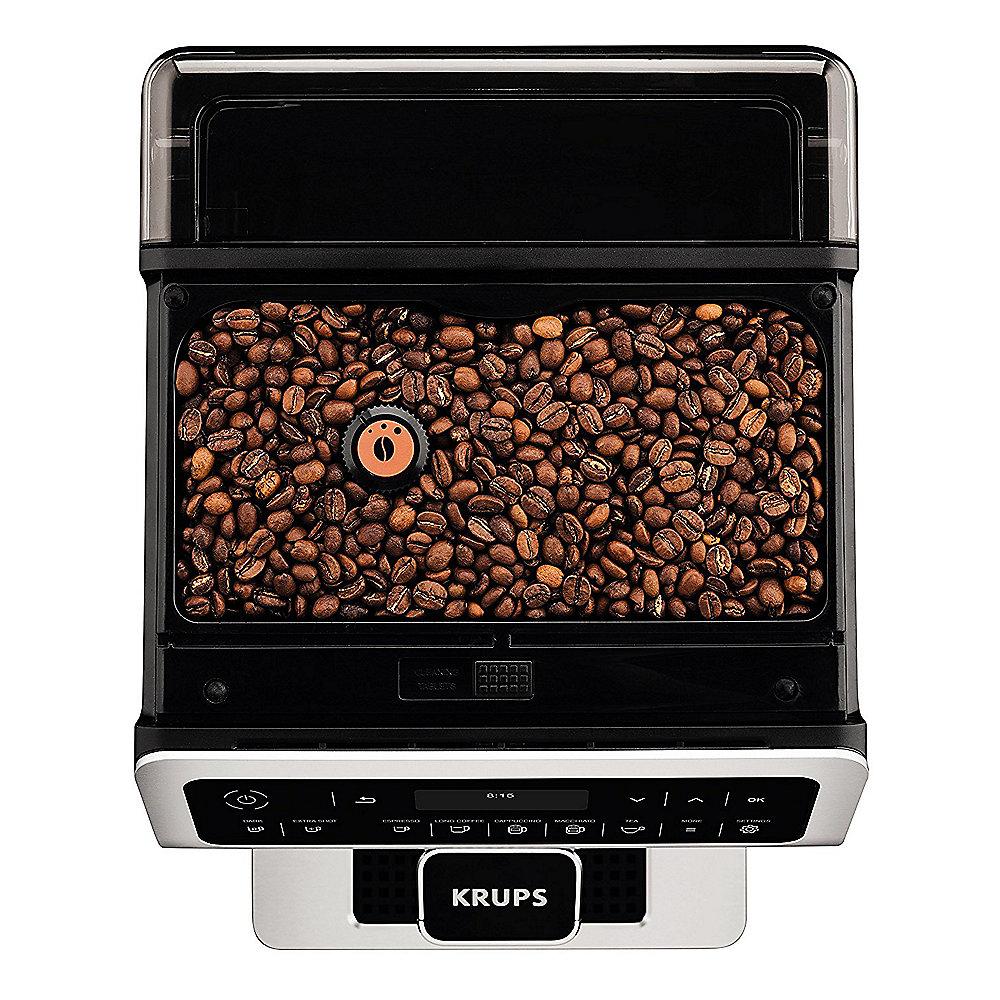 KRUPS EA891D Evidence One-Touch-Cappuccino Kaffeevollautomat Alu/Schwarz, KRUPS, EA891D, Evidence, One-Touch-Cappuccino, Kaffeevollautomat, Alu/Schwarz