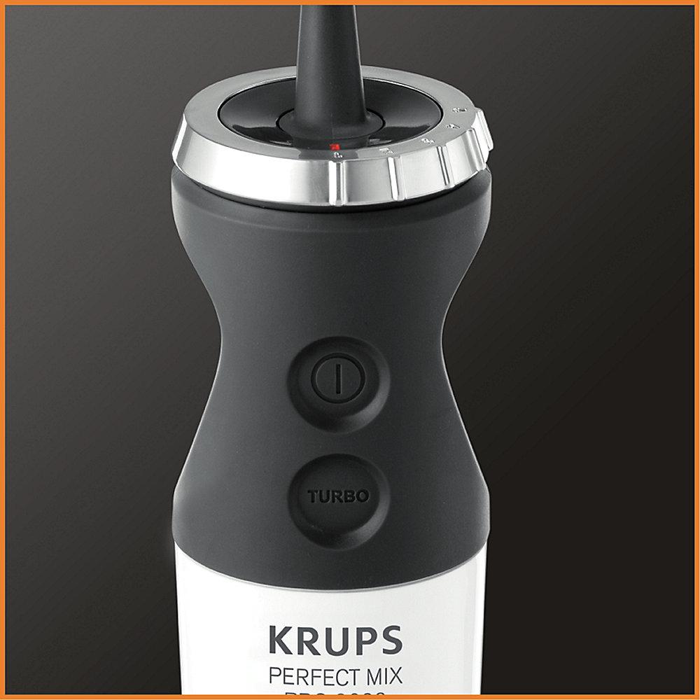 Krups HZ5081 Perfect Mix PRO  9000 Stabmixer Edelstahl grau