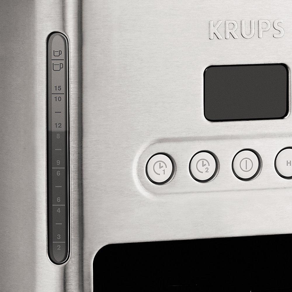 Krups KM442D Control Line Kaffeemaschine Edelstahl