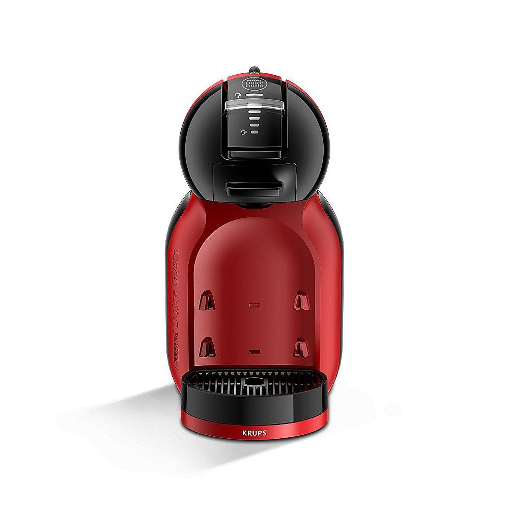 Krups KP120H Kapselmaschine Nescafé Dolce Gusto MINI ME schwarz / rot