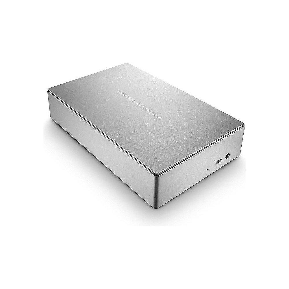LaCie Porsche Design Desktop Drive USB-C 3.0 - 8TB 3.5 Zoll silber