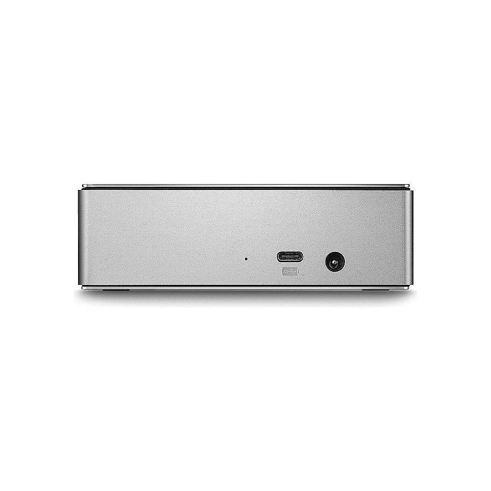 LaCie Porsche Design Desktop Drive USB-C 3.0 - 8TB 3.5 Zoll silber