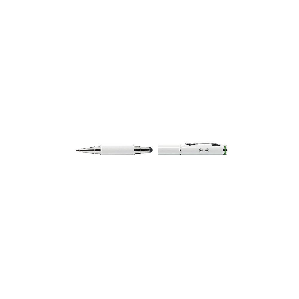 Leitz Complete 64140001 4 in 1 Stylus weiß Kugelschreiber Leuchte Laserpointer, Leitz, Complete, 64140001, 4, 1, Stylus, weiß, Kugelschreiber, Leuchte, Laserpointer