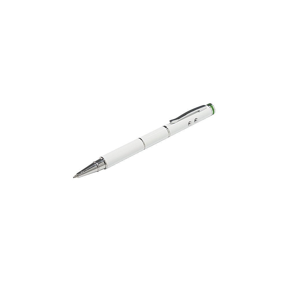 Leitz Complete 64140001 4 in 1 Stylus weiß Kugelschreiber Leuchte Laserpointer