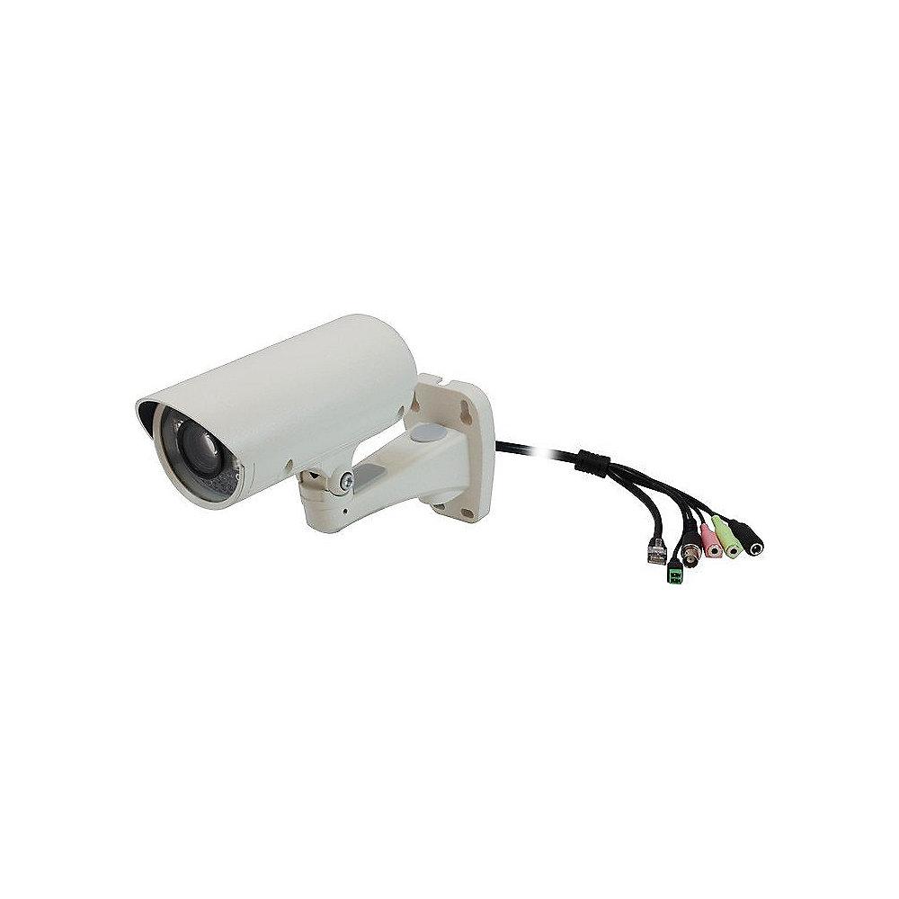 LevelOne FCS-5043 IP 3fach Zoom Netzwerk Außenkamera Tag & Nacht 2MP PoE