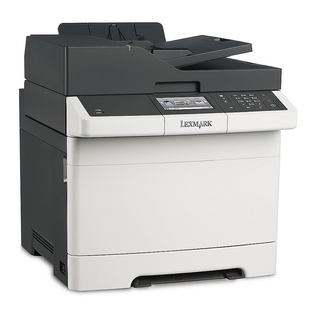 Lexmark CX417de Farblaserdrucker Scanner Kopierer Fax LAN   4 Jahre Garantie*