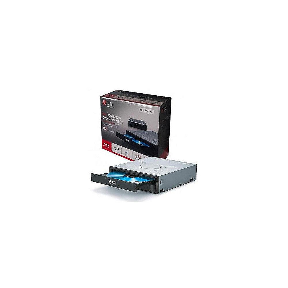 LG CH12-NS40 Blu-ray 12x DVD±R 8x DVD±R DL SATA Retail schwarz M-Disc, LG, CH12-NS40, Blu-ray, 12x, DVD±R, 8x, DVD±R, DL, SATA, Retail, schwarz, M-Disc