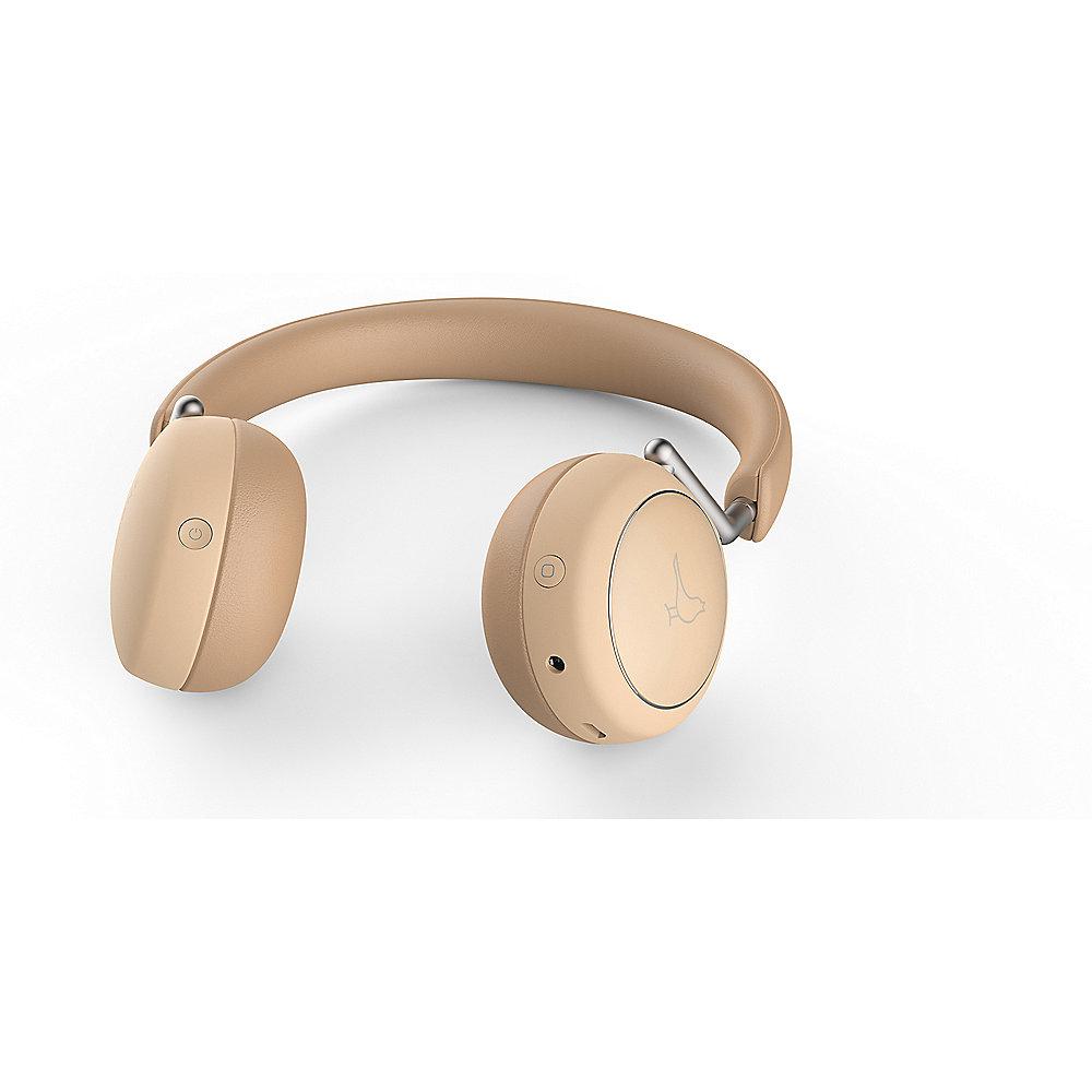 LIBRATONE Q Adapt wireless On-Ear Kopfhörer mit Noise Canceling elegant nude