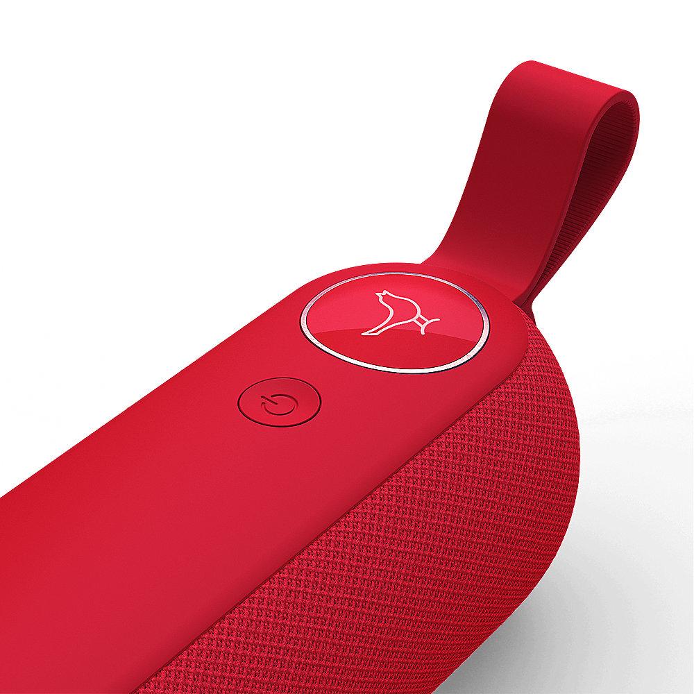 Libratone TOO Bluetooth-Lautsprecher - rot