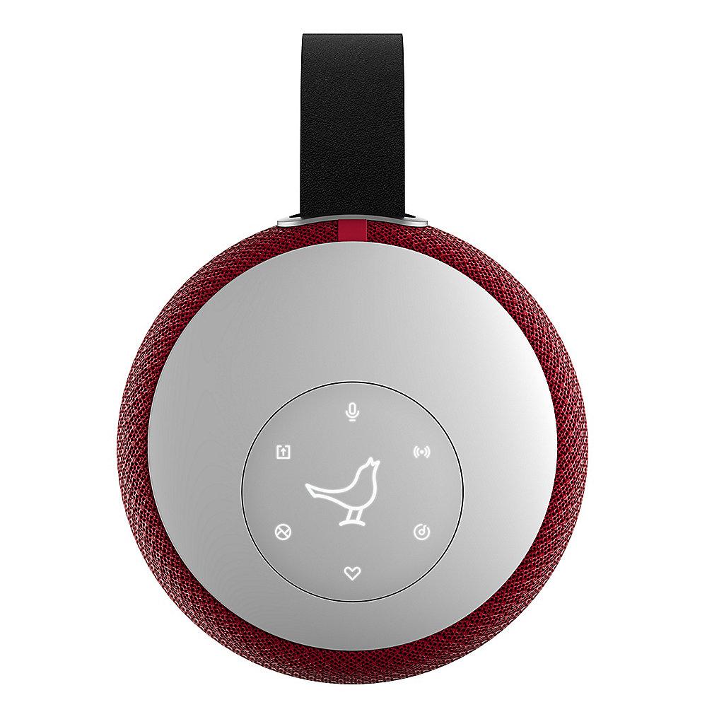 Libratone ZIPP Mini 2 Wireless Lautsprecher BT Airplay2 Multiroom Cranberry Red, Libratone, ZIPP, Mini, 2, Wireless, Lautsprecher, BT, Airplay2, Multiroom, Cranberry, Red