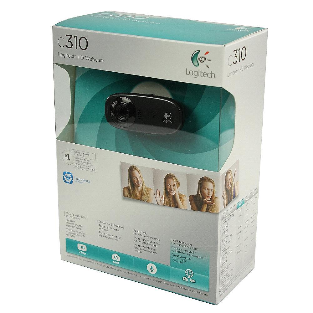 Logitech C310 HD Webcam USB 960-001065