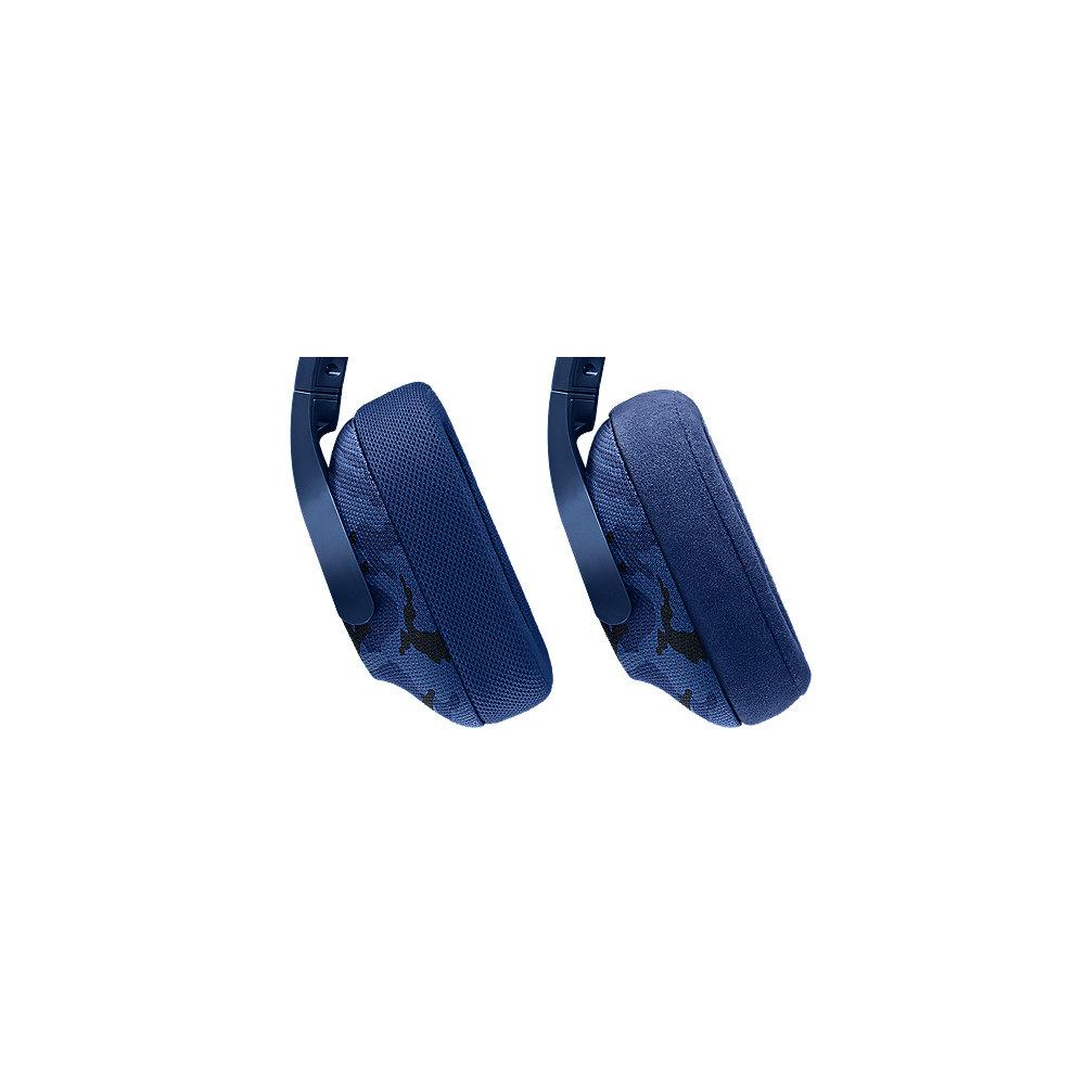 Logitech G433 7.1 Surround Sound Gaming Headset Blau Camo 981-000688