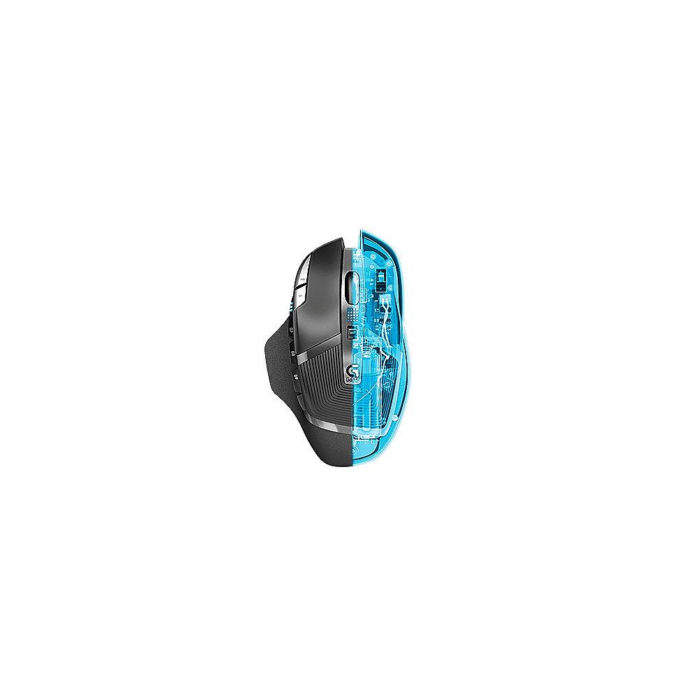 Logitech G602 Kabellose Gaming Maus Anthrazit 910-003822