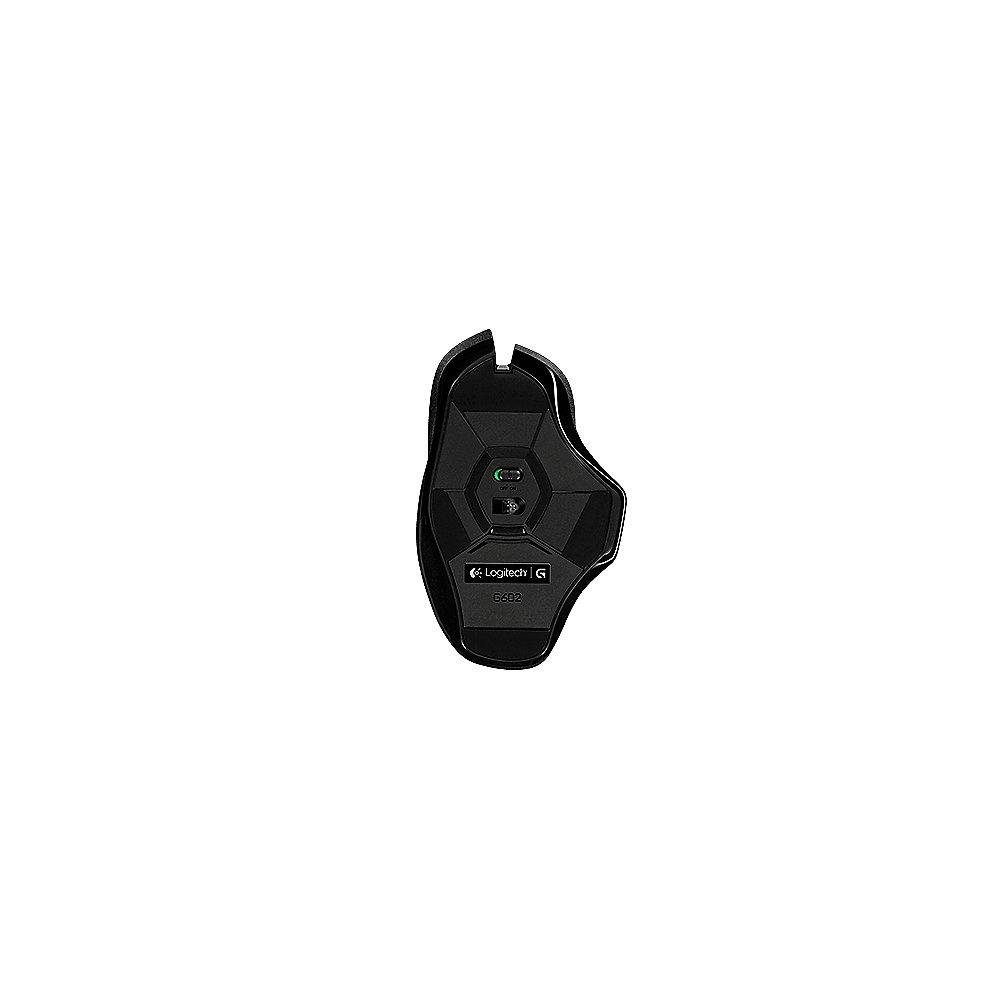 Logitech G602 Kabellose Gaming Maus Anthrazit 910-003822