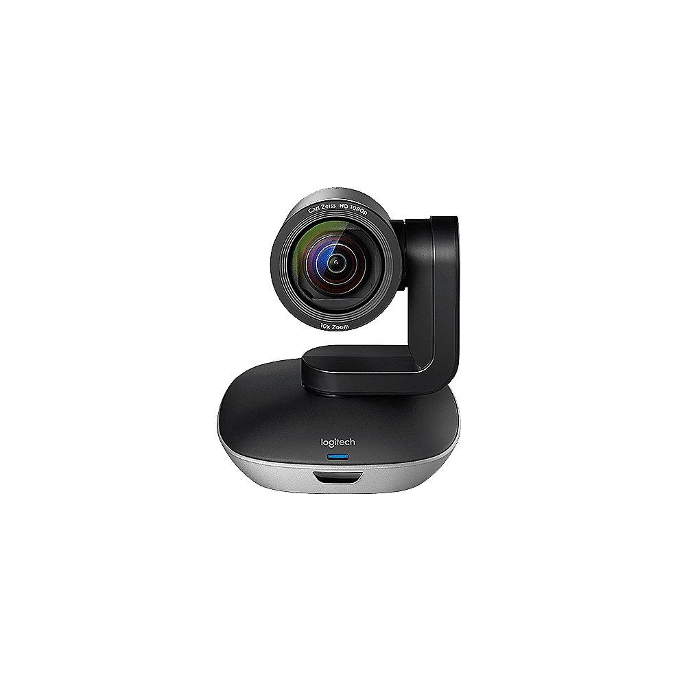 Logitech GROUP USB 2.0 ConferenceCam Kit schwarz Silber 960-001057, Logitech, GROUP, USB, 2.0, ConferenceCam, Kit, schwarz, Silber, 960-001057