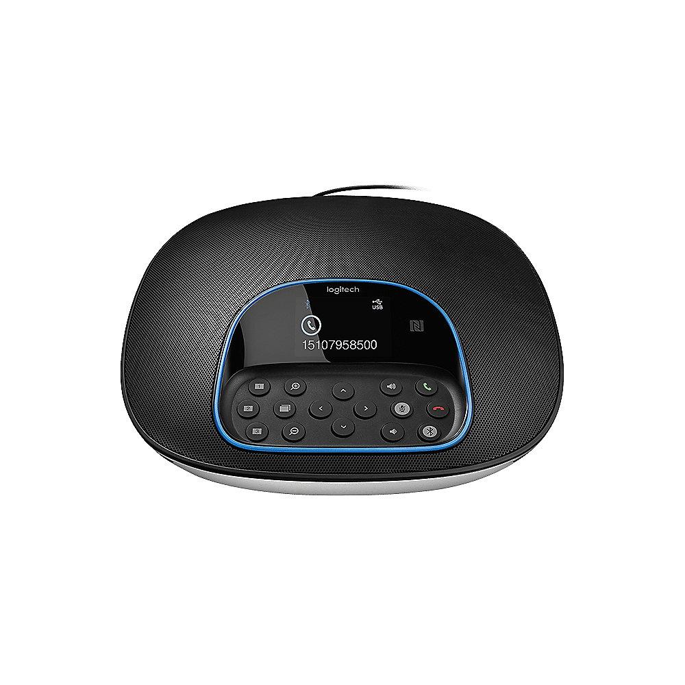 Logitech GROUP USB 2.0 ConferenceCam Kit schwarz Silber 960-001057