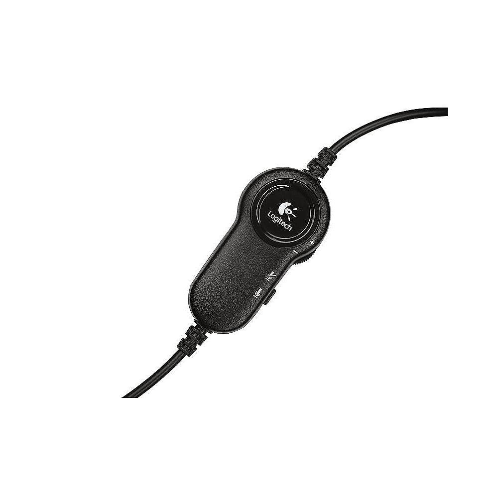 Logitech H151 Kabelgebundenes Beidseitiges Headset Stereo 3,5mm 981-000589