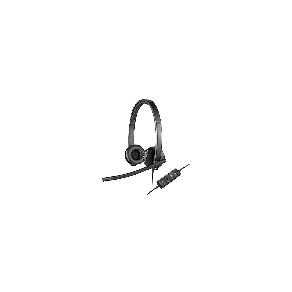 Logitech H570e Kabelgebundenes Beidseitiges Headset Stereo 981-000575, Logitech, H570e, Kabelgebundenes, Beidseitiges, Headset, Stereo, 981-000575