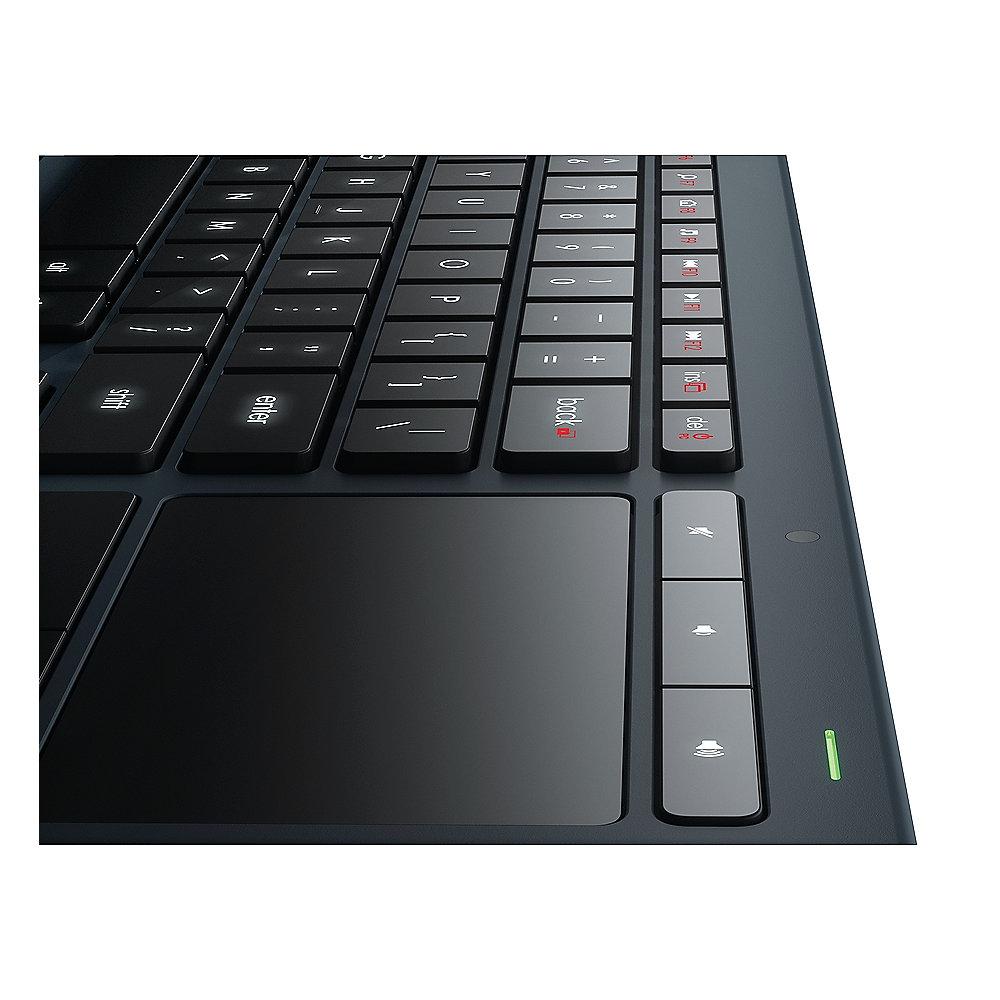 Logitech K830 Kabellose Heimkino Illuminated Tastatur Living Room 920-005211