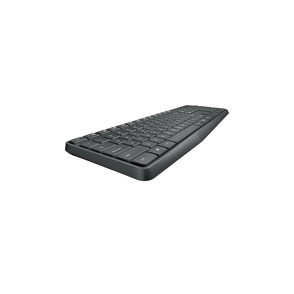 Logitech MK235 Kabellose Maus-Tastaturkombination CH Layout grau 920-007909, Logitech, MK235, Kabellose, Maus-Tastaturkombination, CH, Layout, grau, 920-007909