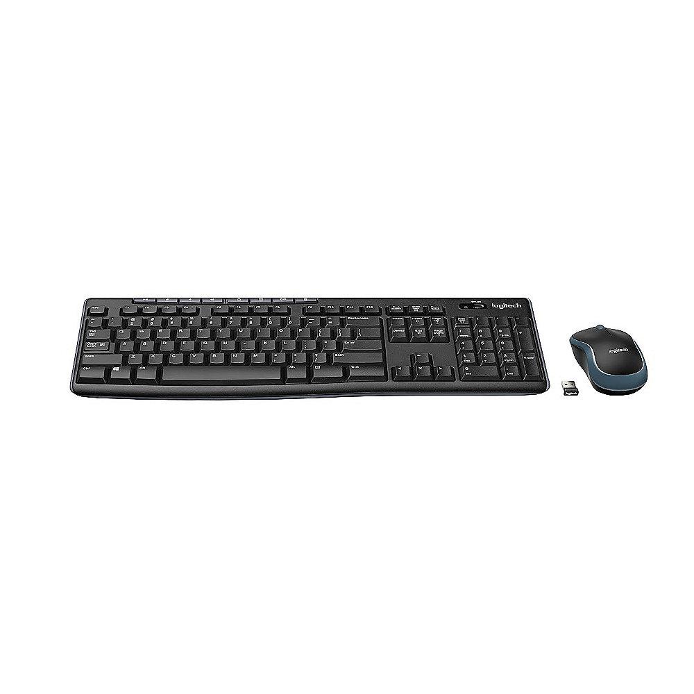 Logitech MK270 Kabellose Maus-Tastaturkombination mit Nano-Empfänger 920-004511