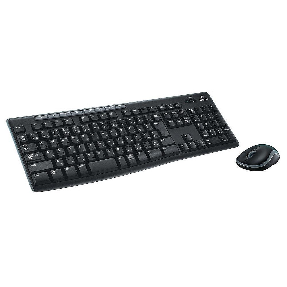 Logitech MK270 Kabellose Maus-Tastaturkombination mit Nano-Empfänger 920-004511