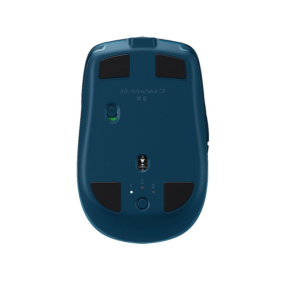 Logitech MX Anywhere 2S Kabellose mobile Maus Bluetooth/Flow 910-005154